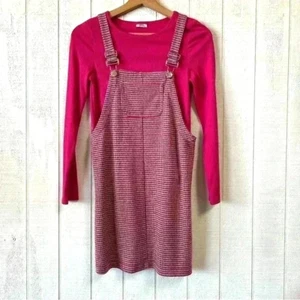 Joey B Girls Pink 2 Piece Overalls Dress Size XL - Picture 1 of 8
