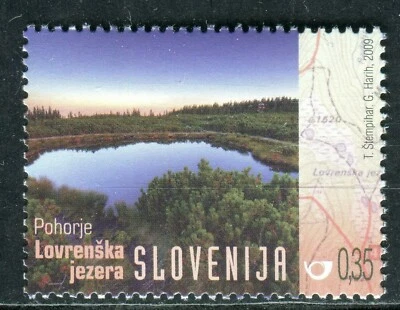 712 - SLOVENIA 2009 - The Lovrenc Lakes on Pohorje - MNH Set - Image 1 of 2