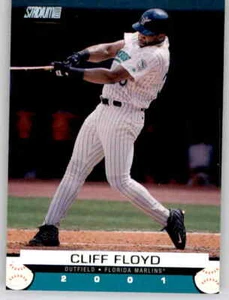 Stadium Club Cliff Floyd 2001 tarjeta base MLB PWE Marlins #65 - Imagen 1 de 2