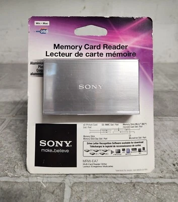 NEW Sealed Sony Card Reader MRW-EA7 - Image 1 of 4