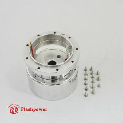 9 bolt Steering Wheel Hub Adapter Tilt Telescopic GM Buick Cadillac Polished - Image 1 of 4