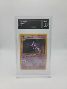 1999 Pokemon Base Set Haunter #29 GMA 8 NM-MT - Picture 1 of 5