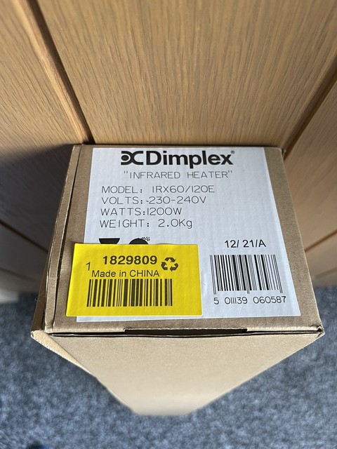 Las mejores ofertas en Los aparatos de calefacción Dimplex 240 V Hogar |  eBay