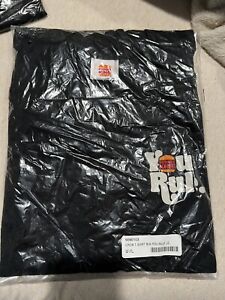 Burger King You Rule Have It Your Way Black Crew Shirt Size L NEW Employee Top