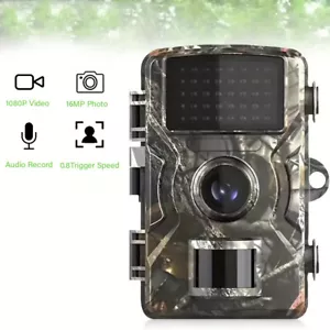 1080P Hunting Game Trail Camera 12MP Wildlife Waterproof Cam 130° Night Vision - Picture 1 of 16