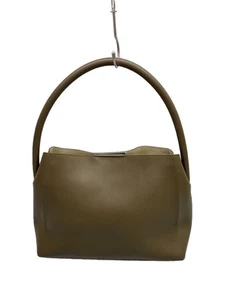 Bolso de mano MODERN WEAVING, cuero de vaca, BRW, liso, MW179 - Imagen 1 de 6