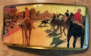 Vintage Degas Pferdehaarspange Made In France - Bild 1 von 3