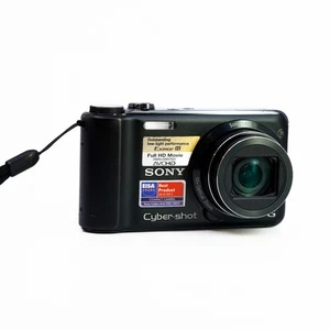 Sony DSC-HX5V Cyber-shot 10.2MP 10x Zoom GPS Digital Camera – Black #67222 - Picture 1 of 10