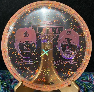 Discraft Z Confetti Luna Battle Pack Edition Light Pink Holo Foil 177g New - Image 1 of 4