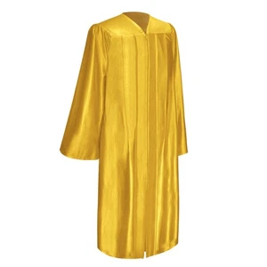 Endea Church Shiny Gold Adult Choir Robe Unisex - Picture 1 of 23