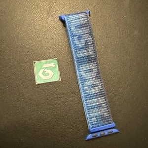 Apple Watch Nike Sport Loop 41mm (38/40) Genuine OEM Game Royal Midnight Navy - Photo 1 sur 9