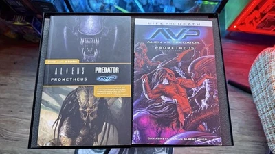 ALIENS PREDATOR PROMETHEUS - FIRE AND STONE / LIFE AND DEATH - OOP - RARE! - Image 1 of 4