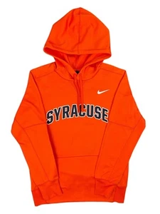 Nike Syracuse Orange Hoodie Mens S Dri Fit Orange Basketball - Picture 1 of 14