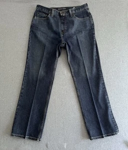 Nautica Damen Vintage Jeans Größe 14 blau gerade Mid Rise Denim klassische Passform - Bild 1 von 10