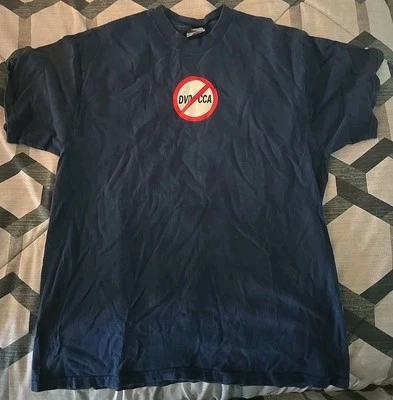 Camisa De Colección DVD CCA CopyLeft 1999 Derek Fawcus Descramble Hacker Difícil de Encontrar XL Foto 1 de 4