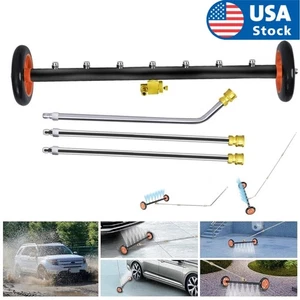 24" Pressure Washer Water Broom Undercarriage Cleaner Driveway Surface Cleaner- - Picture 1 of 11