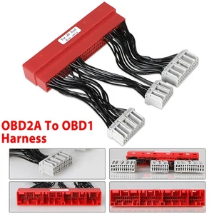 OBD2A to OBD1 Conversion ECU Jumper Harness Adapter For Civic Accord Acura-me - Picture 1 of 9