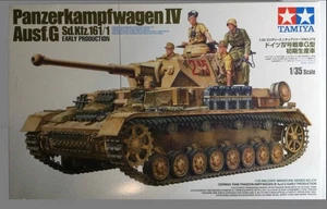 Tamiya German Tank Panzerkampfwagen IV Ausf.G 1:35  Military Model kit No.378 - Picture 1 of 2