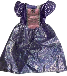 Children's Disney Princess Rapunzel Halloween Dress Sized 4-6X - Picture 1 of 4