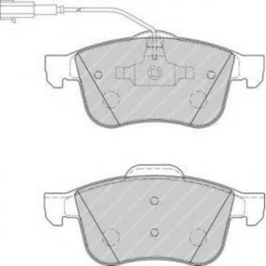 PASTIGLIE FRENO ANTERIORI ALFA ROMEO 159 - GIULIETTA RAL (LPR) 05P1470 POSIZ.ORI - Imagen 1 de 1