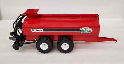 All Metal Toy, Liquid Manure Tank, 1/16th Scale, Made in USA!  Red - Image 1 of 2