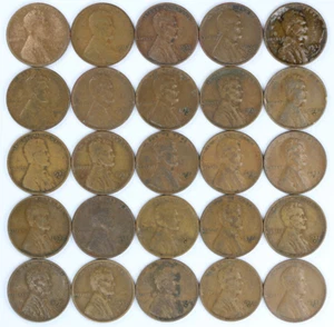 Roll of Fifty (50) 1932 D Lincoln Wheat Cents - Picture 1 of 4