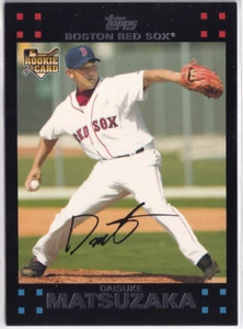 2007 Red Sox Topps #BOS1 Daisuke Matsuzaka RC - Picture 1 of 1