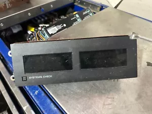 85-87 LASER DAYTONA ARIES LEBARON OMNI HEATER INTERIOR DASH INFO DISPLAY PANEL - Picture 1 of 4