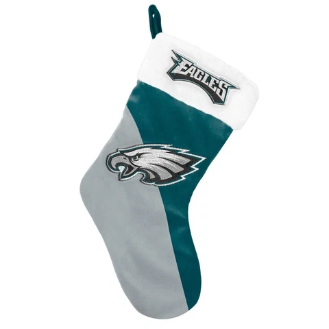 Officially licensed NFL Philadelphia Eagles Christmas stocking "Fly Eagles Fly" Cover