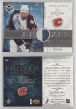 2006-07 Upper Deck Artifacts Frozen Silver /25 Alex Tanguay #FA-AT Patch