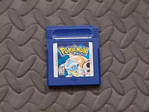 Pokemon Blue Version Nintendo Game Boy Color New Battery Authentic Tested - Picture 1 of 2