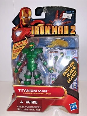 Universo Marvel - Iron Man 2 Titanium Man #31 Hasbro sin usar, en caja Foto 1 de 2