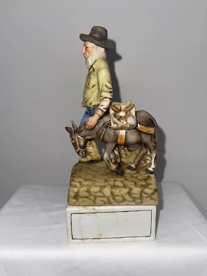 Kontinental Spirits Kompanie 1978 Mining Prospector And Burro Decanter Empty - Image 1 of 4