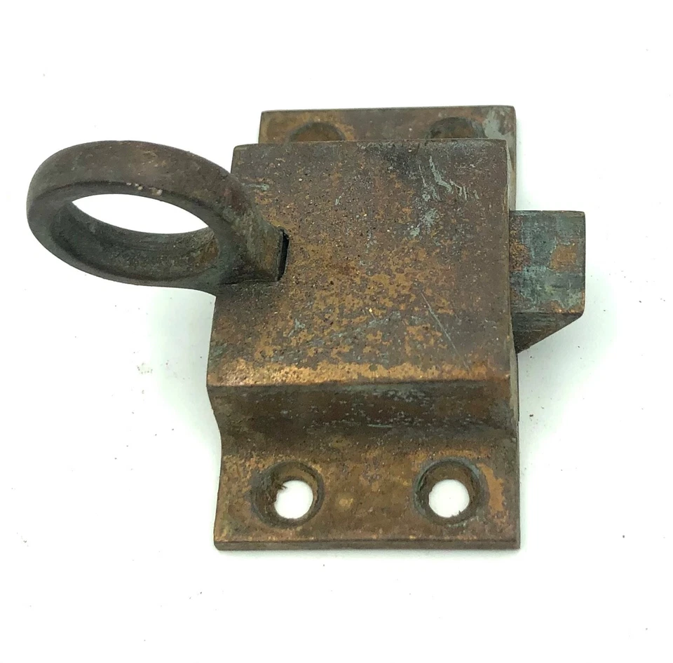 ¡Vintage! 2".1/4 LATÓN MACIZO ARMARIO PUERTA TIRADOR PERILLAS Foto 1 de 1