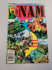 Marvel Comics: THE NAM #1 Rare Newstand