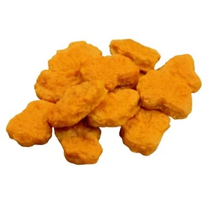 10pcs Artificial Chicken Nuggets Simulation Fake Fried Chicken Model Lifelike... - Picture 1 of 2