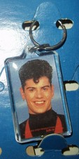 THE NEW KIDS ON THE BLOCK JORDAN KEY CHAIN FROM 1990 1 3/8" X 2 1/2" ORIGINAL