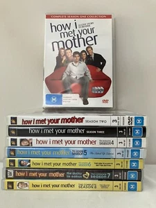 How I Met Your Mother Seasons 1-8 TV Series Region 4 DVD Free Tracked Post - Picture 1 of 8