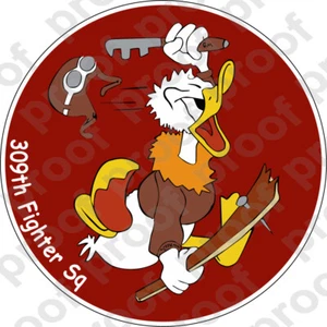 ADESIVO USAF 309° SQUADRONE CACCIA B - Foto 1 di 1