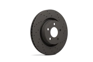 Juego de rotores de freno de flecha perforados y ranurados Hawk Talon JNP-4090 para 15 Subaru Legacy - Imagen 1 de 7