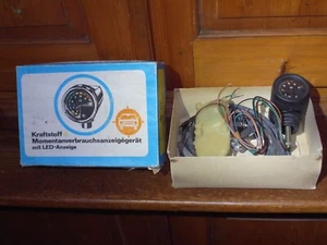 Kraftstoff Moment Verbrauchsanzeige LED DDR KFZ Oldtimer Rallye Tuning Zubehör - Bild 1 von 8