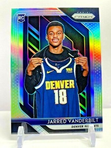 2018-19 Panini Prizm Rookie Silver Jarred Vanderbilt Denver Nuggets No.42