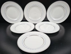 (6) Royal Doulton Tiara Bread Plates Set Vintage Dining Dishes Retro England Lot - Picture 1 of 24