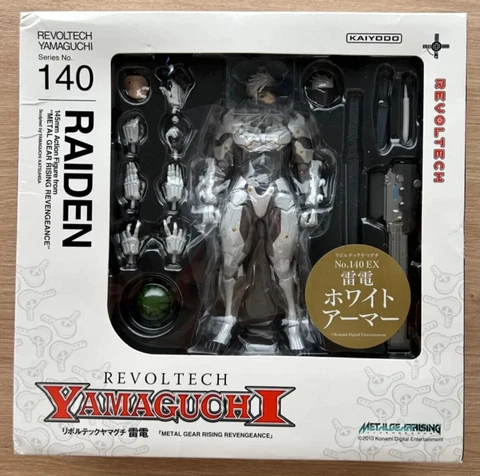 Revoltech Yamaguchi RAIDEN White armor No.140EX METAL GEAR RISING REVENGEANCE Cover