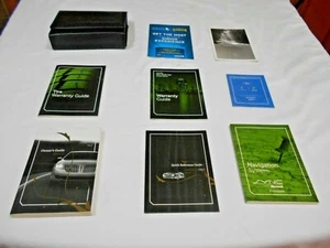 2011 LINCOLN MKZ OWNER MANUAL 8 PC SET w/NAVIGATION & BLACK FACTORY CASE. OEM - Picture 1 of 6