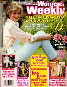 Aust. Women's Weekly - Oct 1994 - Princess Diana, Rowena Wallace, Brooke Shields - Picture 1 of 3