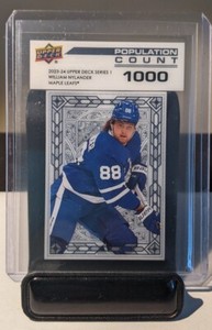 William Nylander 2023-24 Upper Deck Population Count 1000 Maple Leafs 💎💎💎