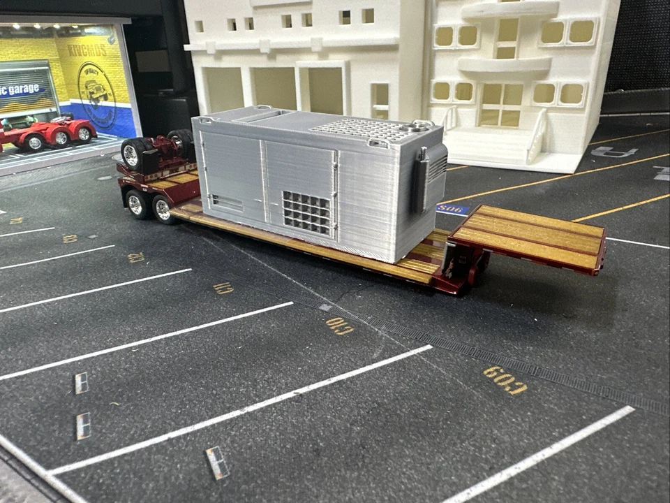 1/64 DCP Generator Load for Flatbed/Step Trailer and Lowboy Trailer - Image 1 of 4
