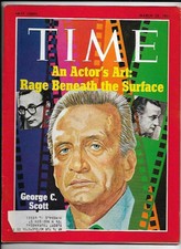 Time Magazine March 22, 1971- George C. Scott- Rage Beneath The Surface