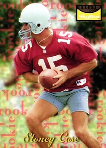 1995 SkyBox Premium Football Card #190 Stoney Case Rookie - Bild 1 von 2